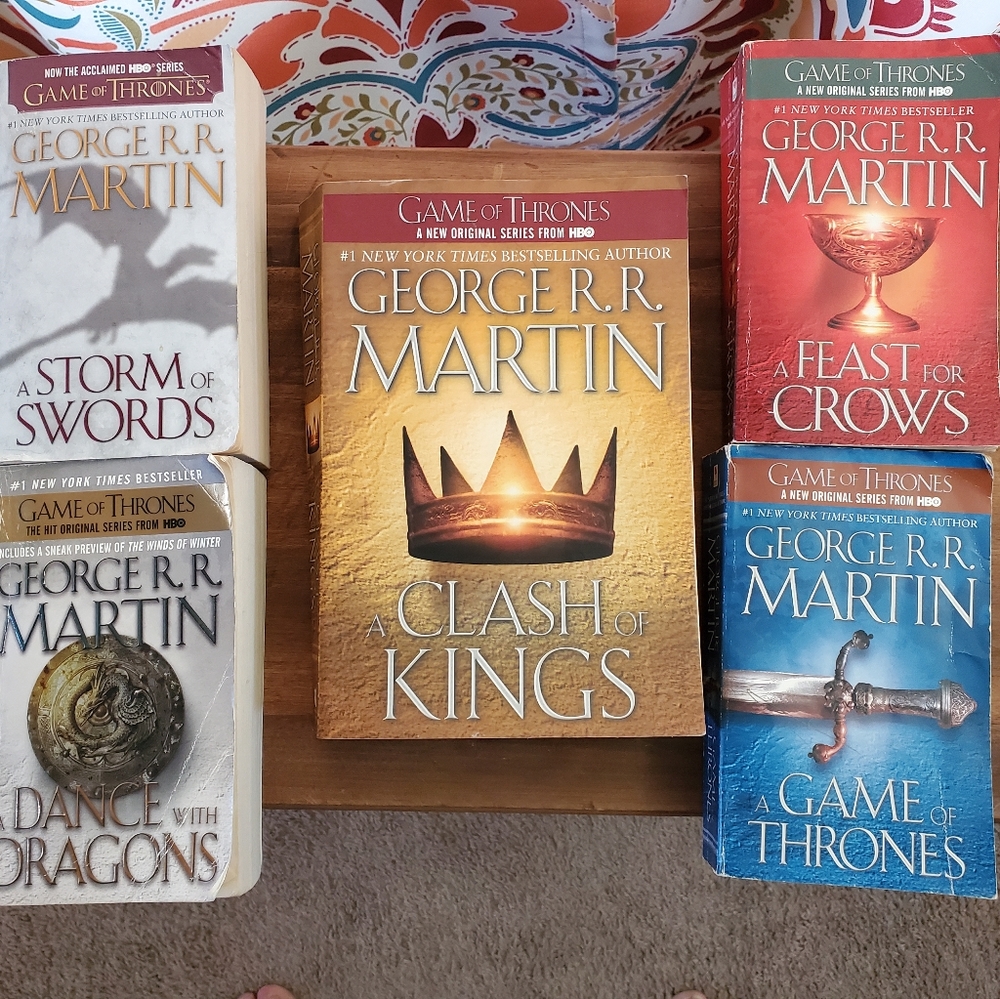 Game of Thrones by Gerorge R. Martin Book Lot - $20